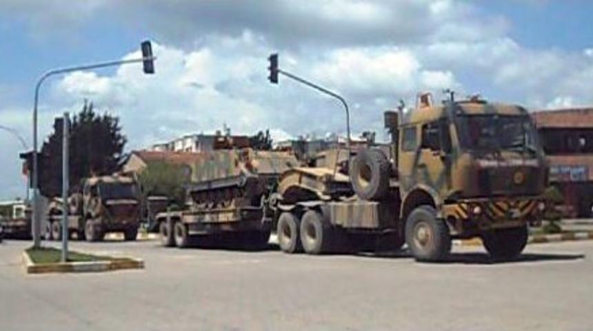 Suriye Sınırında Askeri Hareketlilik