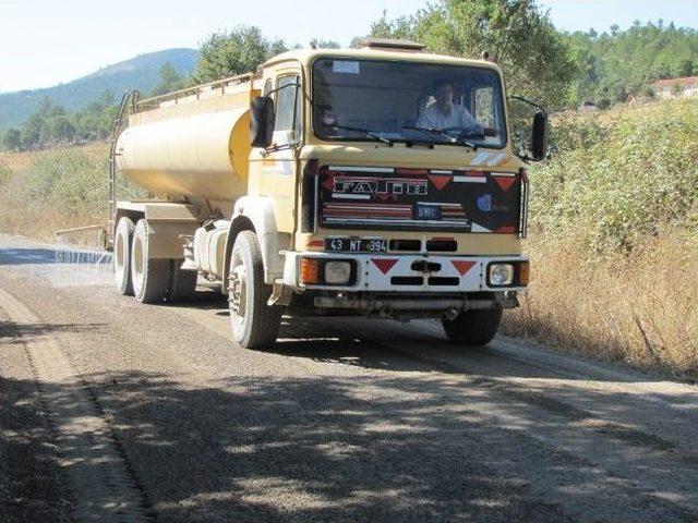 Hisarcık’ta Asfalt Çalışmaları