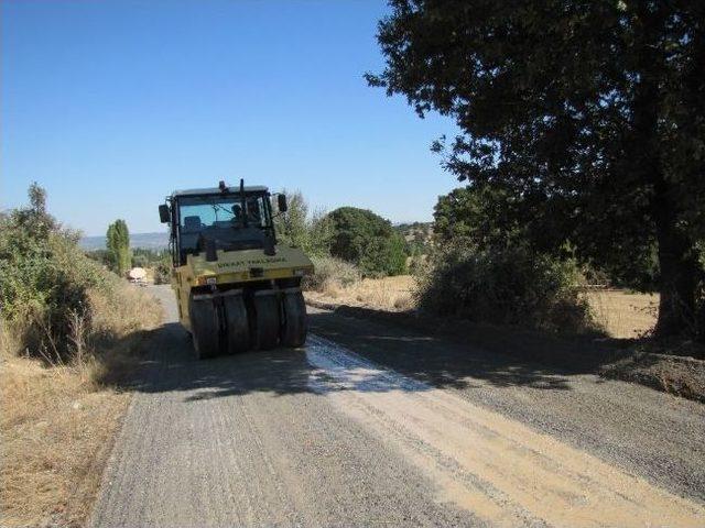 Hisarcık’ta Asfalt Çalışmaları