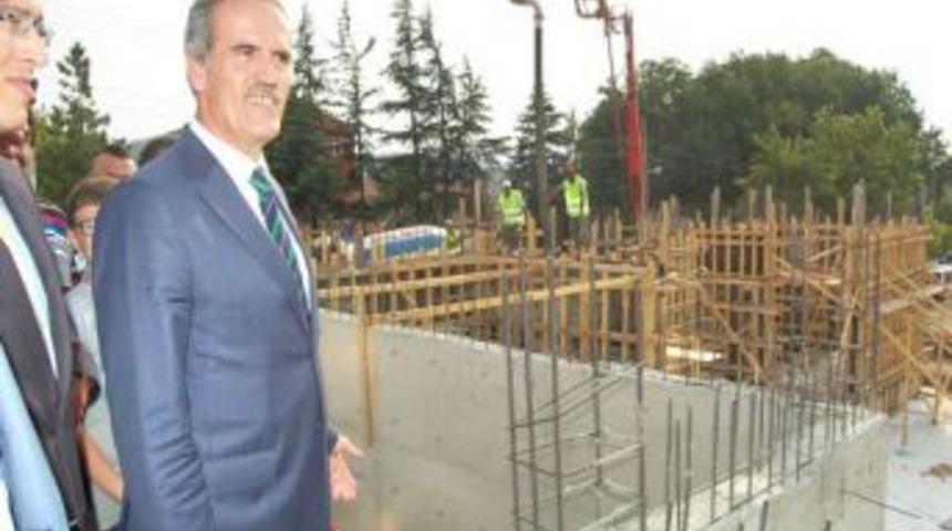 Bursa Harmancık'ta &Uuml;&ccedil; Yatırımın Temeli Atıldı