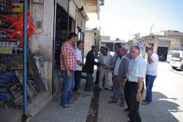 Viranşehir Belediyesine Sanayi Esnafından Afişli Teşekkür