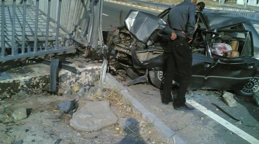 Kırıkkale'de Trafik Kazası: 1 &Ouml;l&uuml;