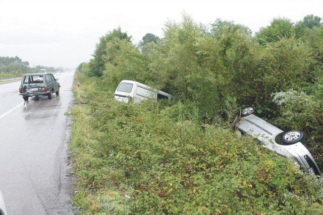 Çarşamba'da Trafik Kazası: 5 Yaralı