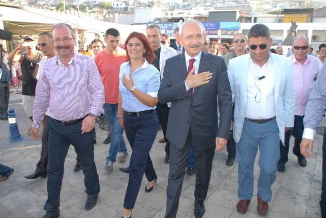 Chp Lideri Kılı&ccedil;daroğlu Kuşadası&rsquo;nda