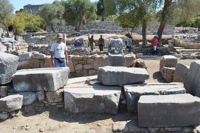 Kaunos&rsquo;ta Bizans D&ouml;nemine Ait Fırın Ve Merdivenler Bulundu 2