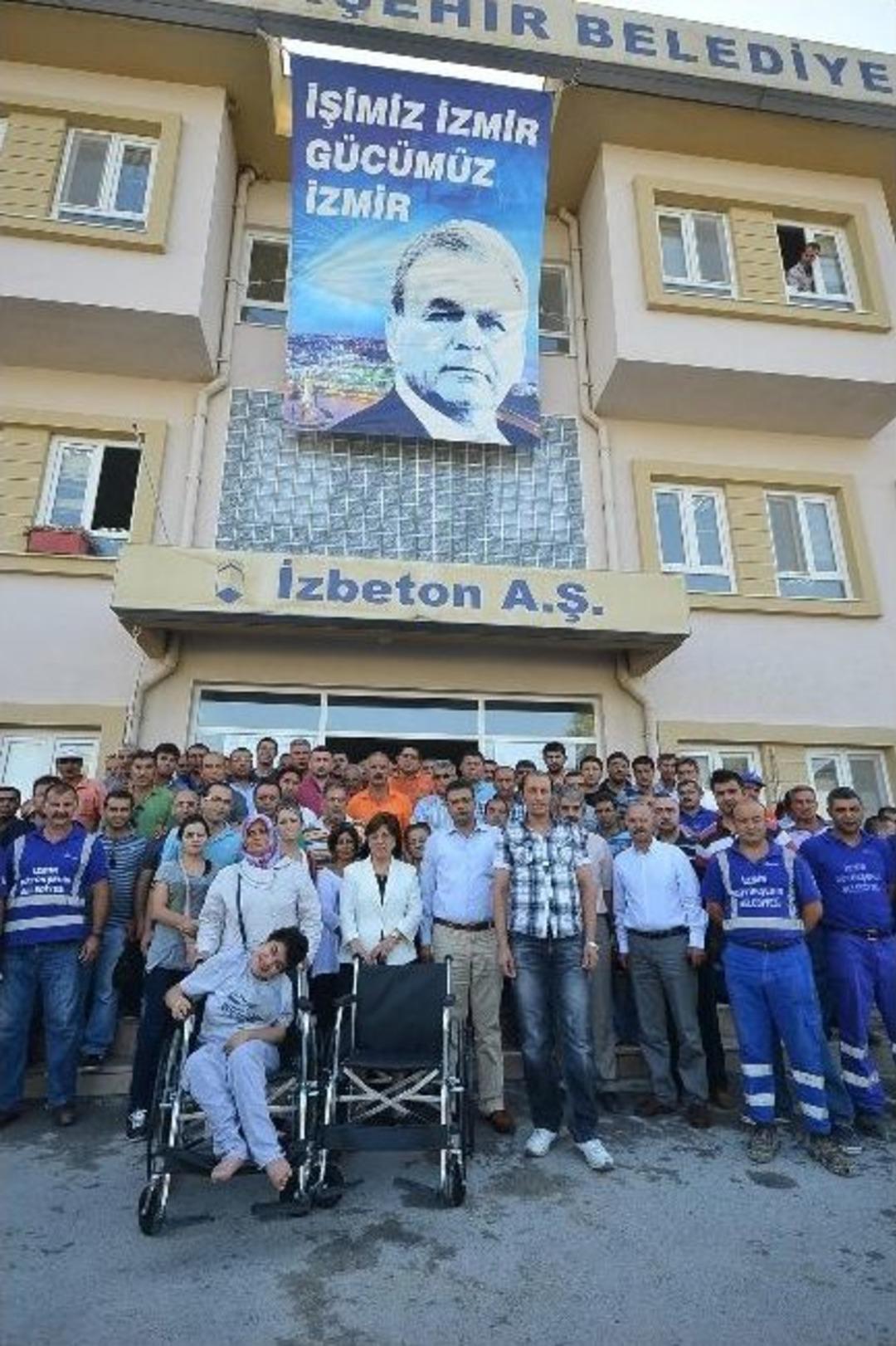 İzbeton İş&ccedil;ilerinden Anlamlı Bağış