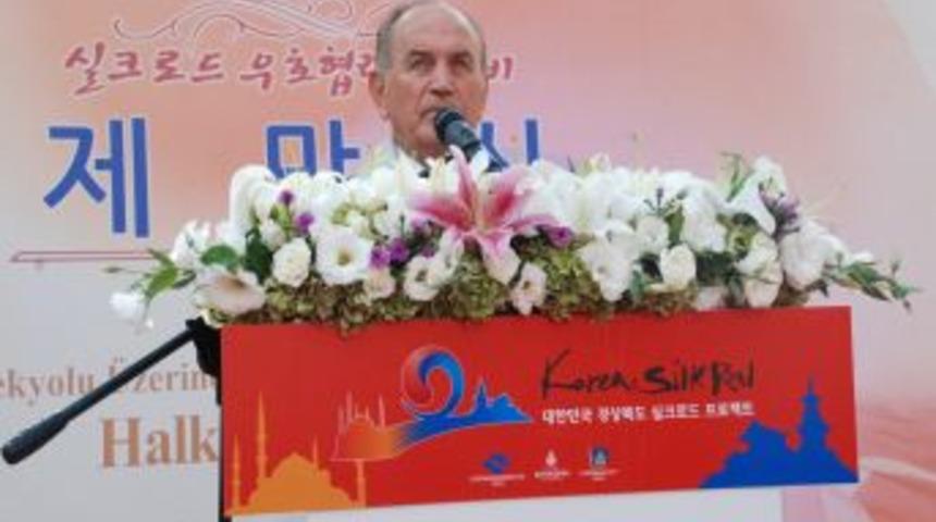 İpek Yolu Dostluk Anıtı A&ccedil;ıldı