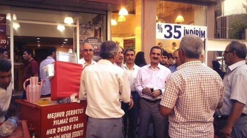 Ak Parti Kayapınar İl&ccedil;e Başkanı Kırsa&ccedil;lı&rsquo;dan Esnaf Ziyareti