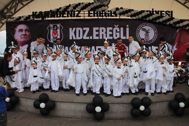 Beşiktaşlı Taraftarlar Derneği 40 Çocuğu Sünnet Ettirdi