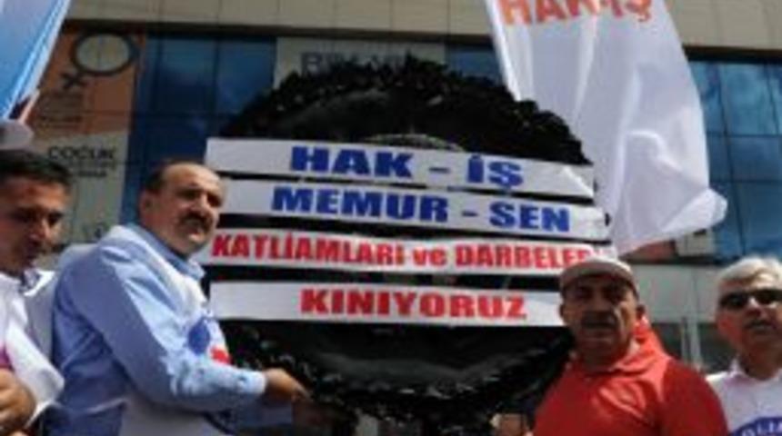 BM Ankara Temsilciliğine Siyah &Ccedil;elenk