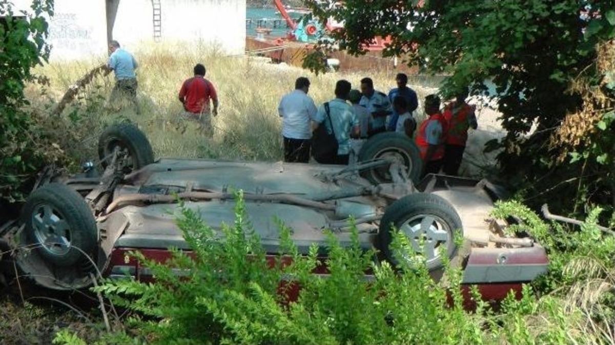 Denize Giderken Kaza Yaptılar