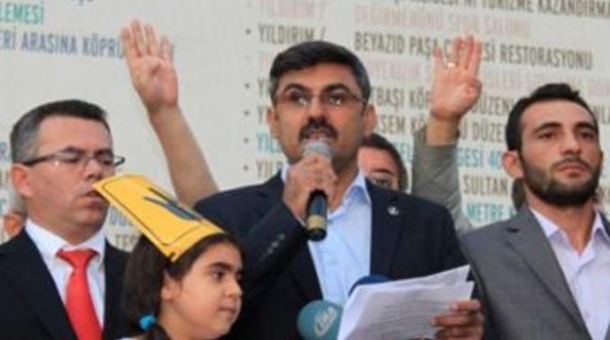 Bursa&rsquo;dan Mısır Ve Suriye'de Yaşanan Katliamlara Tepki