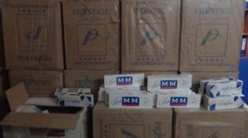 Elmadağ'da Ka&ccedil;ak Sigara Operasyonu