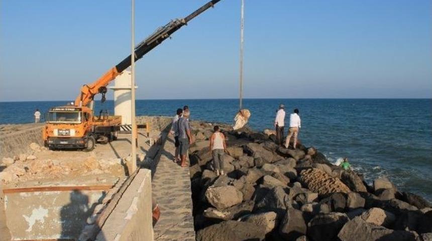 Yumurtalık Balık&ccedil;ı Barınağı G&uuml;&ccedil;lendirildi