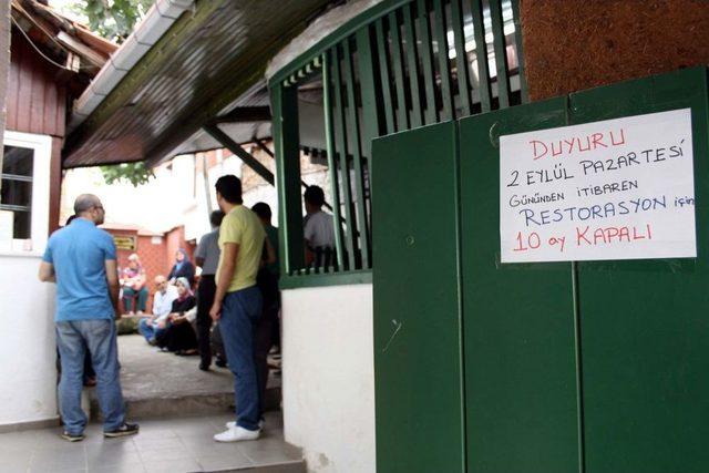 Somuncu Baba Fırını Restore Ediliyor, Bir Yıl Ziyaret&ccedil;i Alınmayacak 1