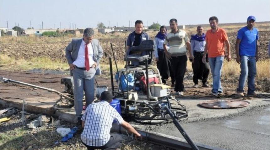 Siverek Kaymakamı K&ouml;ylerde İnceleme Yaptı