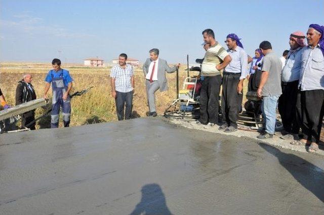 Siverek Kaymakamı K&ouml;ylerde İnceleme Yaptı 1