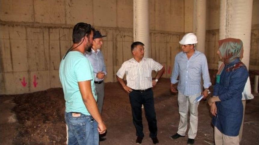 K&ouml;rfez Olimpik Havuzu Hızla İlerliyor