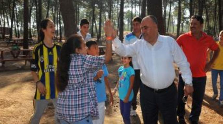 Yaz Okulu &Ouml;ğrencileri Piknikte Buluştu