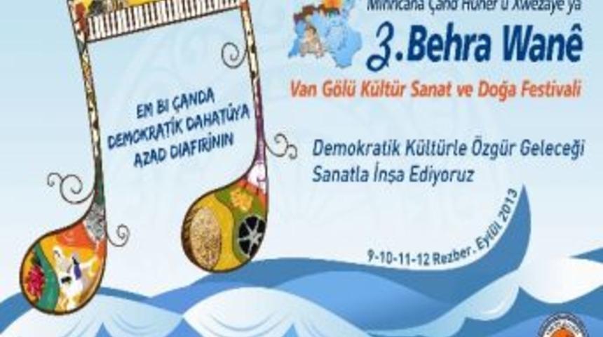 3. Van G&ouml;l&uuml; K&uuml;lt&uuml;r Sanat Ve Doğa Festivali Başlıyor