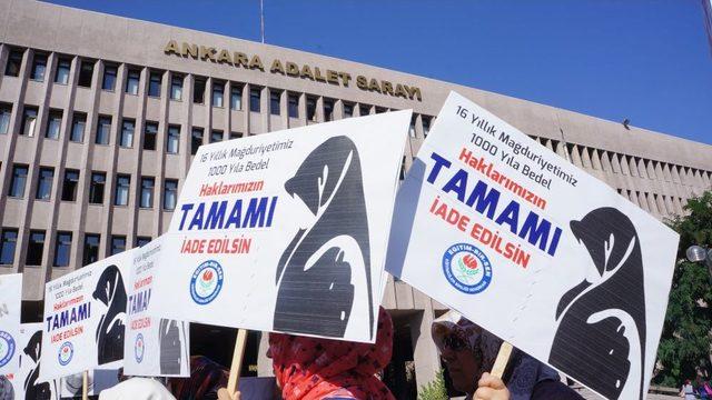 Darbe Mağduru Kadınlardan '28 Şubat' Protestosu