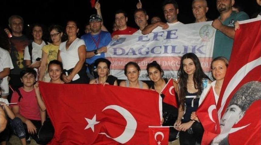 &Ouml;demişli Efe Dağcılar&rsquo;dan &ldquo;zafer Y&uuml;r&uuml;y&uuml;ş&uuml;&rdquo;