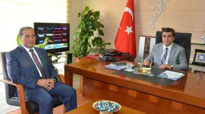 Kaymakamlardan Vali D&uuml;zg&uuml;n&rsquo;e Ziyaret