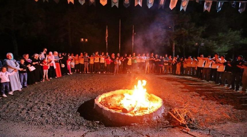 Başakşehir İzci Kampı'na Coşkulu Veda