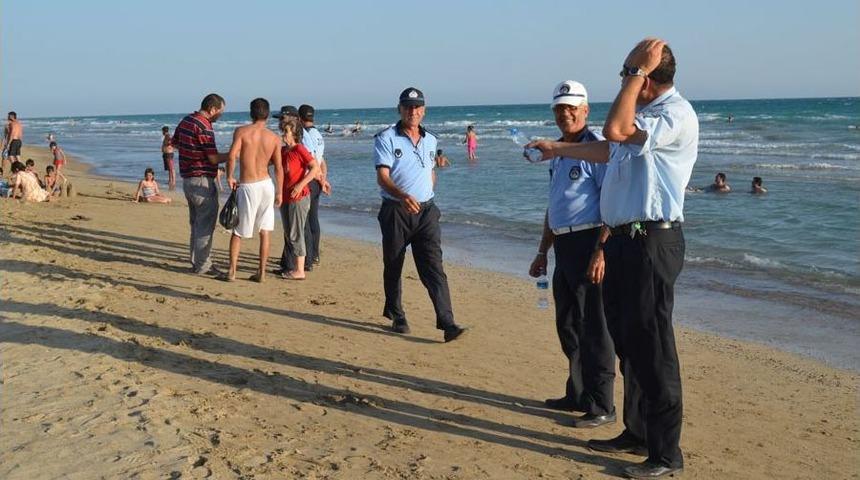 Zabıta Sahilde Denetim Yaptı