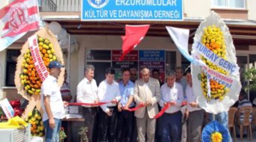 D&ouml;şemealtı'nda Erzurumlular Derneği A&ccedil;ıldı