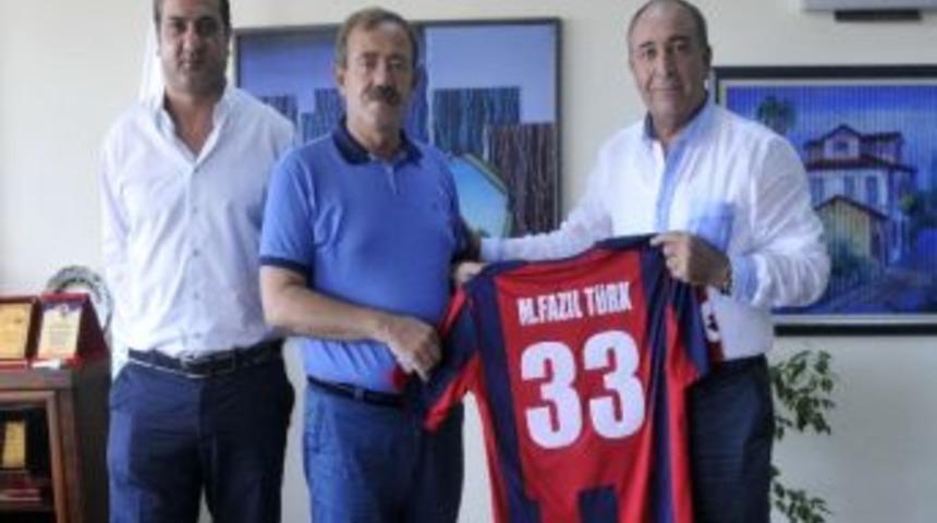 Başkan Kahramanlı'dan Başkan Fazıl T&uuml;rk'e Ziyaret