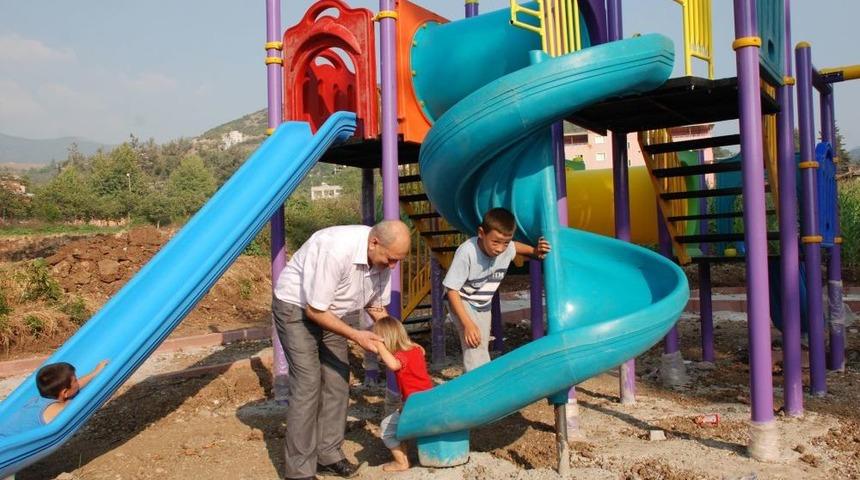 Belediye, Hasanbeyli'ye 4 Park Yaptırıyor