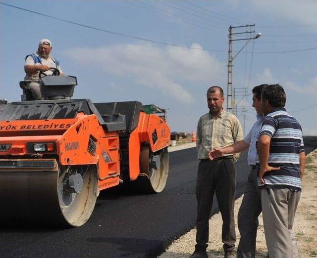 Bozüyük’te Asfalt Çalışmaları