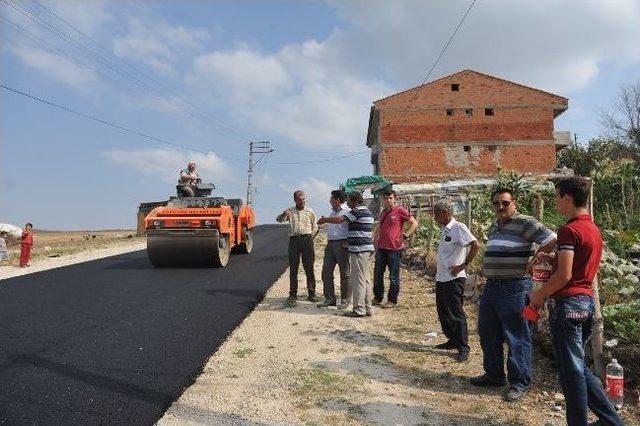 Bozüyük’te Asfalt Çalışmaları