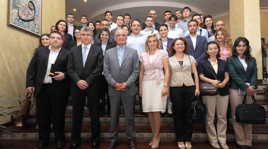 DOKAP Heyeti Başkan Yılmaz'ı Ziyaret Etti