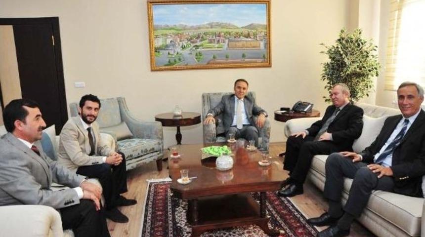 Dt Genel M&uuml;d&uuml;r&uuml; Kurt&rsquo;tan Vali Altıparmak&rsquo;a Ziyaret