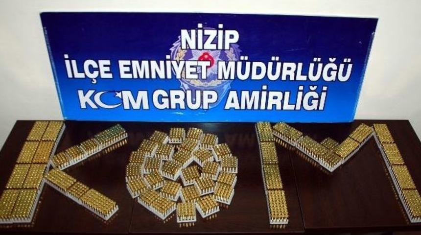 Nizip'te 2 Bin Adet Mermi Ele Ge&ccedil;irildi