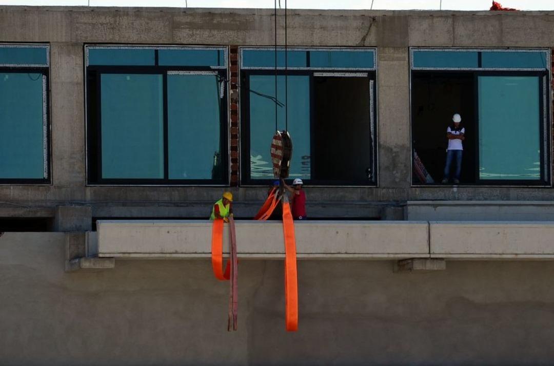 Timsah Arena&rsquo;nın &Ccedil;atısı Y&uuml;kseliyor