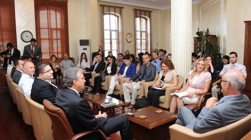 DOKAP HeyetiYılmaz'ı Ziyaret Etti