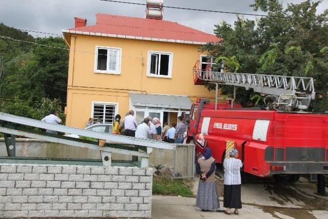 Giresun’da Ev Yangını