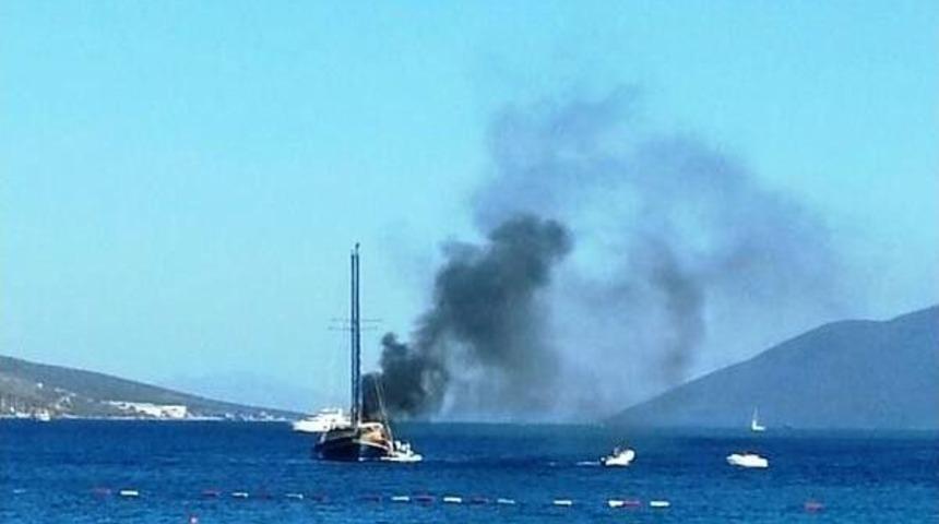 L&uuml;ks yat alev alev yandı