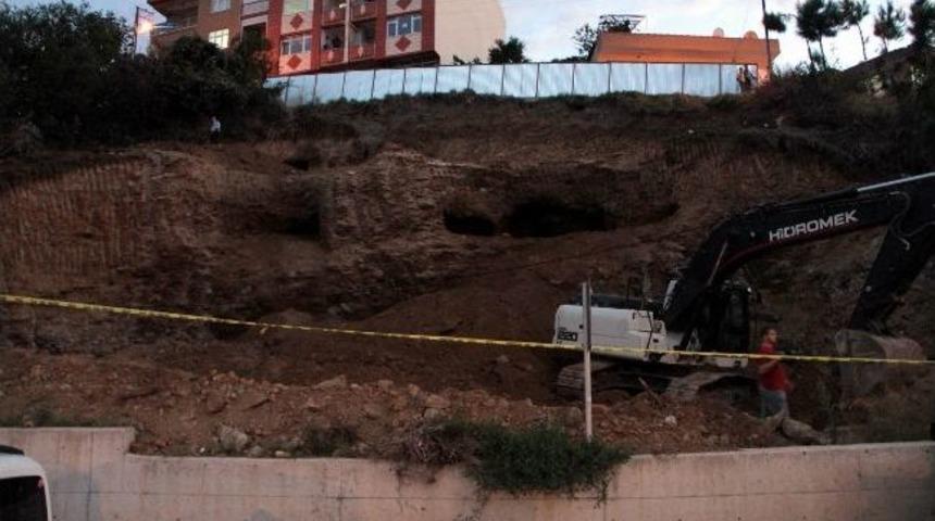 Samsun&rsquo;da Tarihi Mezar Kalıntıları Bulundu