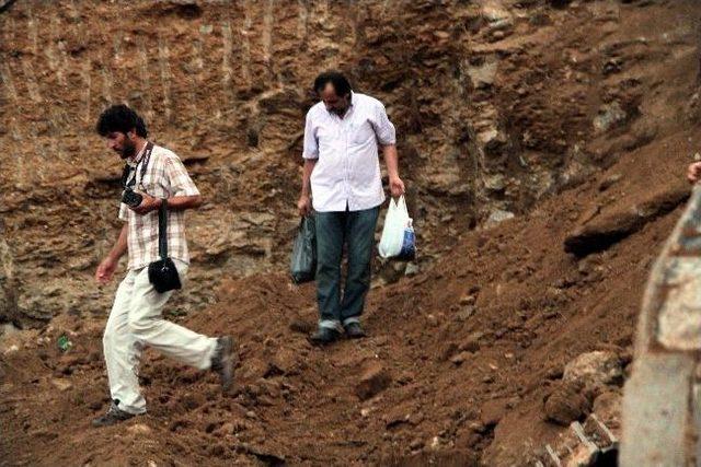 Samsun&rsquo;da Tarihi Mezar Kalıntıları Bulundu 2