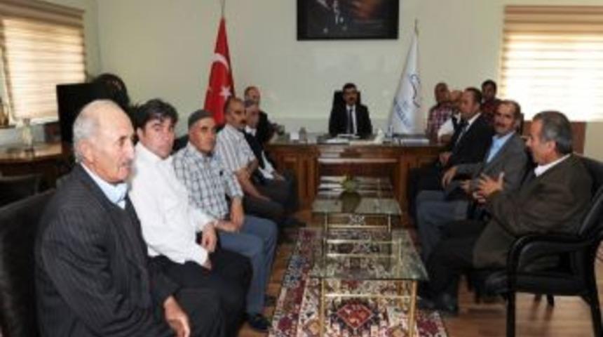 Şehit Ailelerinden Vali Doğan&rsquo;a Ziyaret