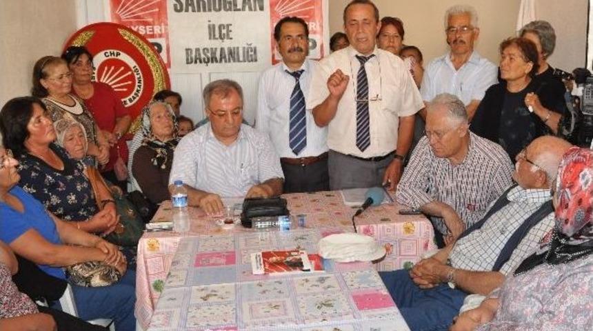 Chp&rsquo;li Şener Tatar Sarıoğlan Belediye Başkanlığı İ&ccedil;in Aday Adaylığını A&ccedil;ıkladı