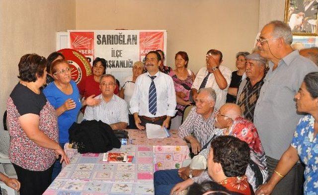 Chp’li Şener Tatar Sarıoğlan Belediye Başkanlığı İçin Aday Adaylığını Açıkladı