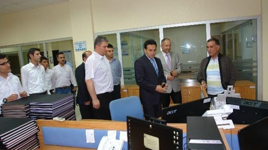 Tapu Ve Kadastro Genel M&uuml;d&uuml;r&uuml; Davut G&uuml;nay İnebolu&rsquo;yu Ziyaret Etti