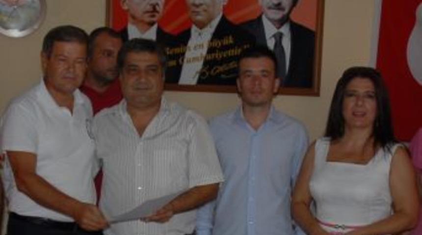 Mehmet Yeşil, adaylık dosyasını verdi