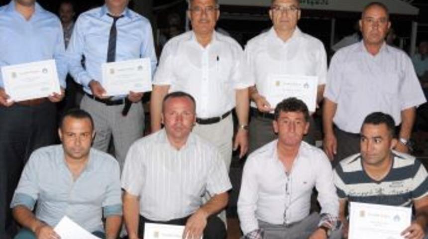 Başkan Kocamaz, zabıtalarla biraraya geldi