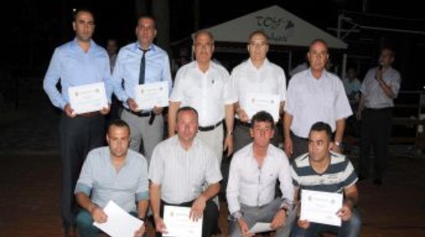 Belediye Başkanı Kocamaz'dan, Zabıta Personeline Teşekk&uuml;r Belgesi